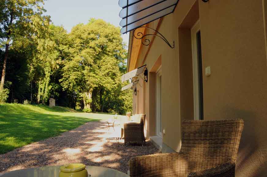 Photo: Entrée des suites