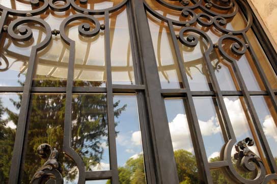 Photo: front door of castle